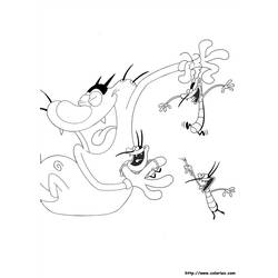 Malvorlage: Oggy und die Kakerlaken (Karikaturen) #37913 - Kostenlose Malvorlagen zum Ausdrucken