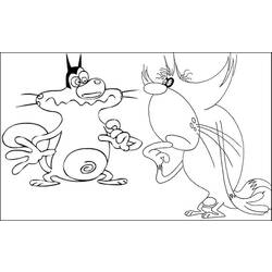 Malvorlage: Oggy und die Kakerlaken (Karikaturen) #37933 - Kostenlose Malvorlagen zum Ausdrucken