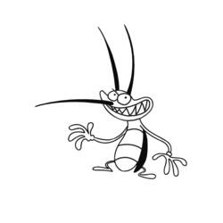 Malvorlage: Oggy und die Kakerlaken (Karikaturen) #37938 - Kostenlose Malvorlagen zum Ausdrucken