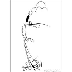 Malvorlage: Oggy und die Kakerlaken (Karikaturen) #37940 - Kostenlose Malvorlagen zum Ausdrucken