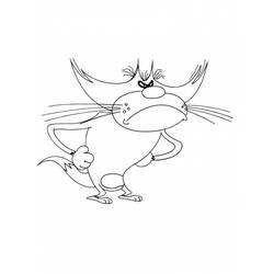Malvorlage: Oggy und die Kakerlaken (Karikaturen) #37945 - Kostenlose Malvorlagen zum Ausdrucken
