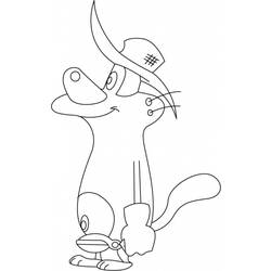 Malvorlage: Oggy und die Kakerlaken (Karikaturen) #37951 - Kostenlose Malvorlagen zum Ausdrucken