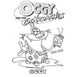 Malvorlage: Oggy und die Kakerlaken (Karikaturen) #37991 - Kostenlose Malvorlagen zum Ausdrucken