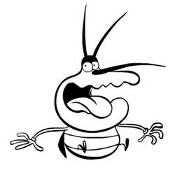 Malvorlage: Oggy und die Kakerlaken (Karikaturen) #37993 - Kostenlose Malvorlagen zum Ausdrucken