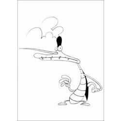 Malvorlage: Oggy und die Kakerlaken (Karikaturen) #38000 - Kostenlose Malvorlagen zum Ausdrucken