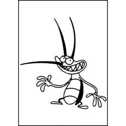 Malvorlage: Oggy und die Kakerlaken (Karikaturen) #38029 - Kostenlose Malvorlagen zum Ausdrucken