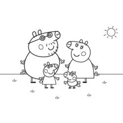 Malvorlage: Peppa Pig (Karikaturen) #43905 - Kostenlose Malvorlagen zum Ausdrucken