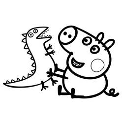 Malvorlage: Peppa Pig (Karikaturen) #43906 - Kostenlose Malvorlagen zum Ausdrucken