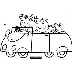 Malvorlage: Peppa Pig (Karikaturen) #43913 - Kostenlose Malvorlagen zum Ausdrucken
