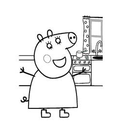 Malvorlage: Peppa Pig (Karikaturen) #43917 - Kostenlose Malvorlagen zum Ausdrucken