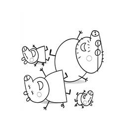 Malvorlage: Peppa Pig (Karikaturen) #43918 - Kostenlose Malvorlagen zum Ausdrucken