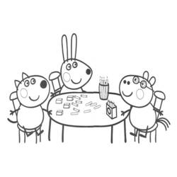 Malvorlage: Peppa Pig (Karikaturen) #43920 - Kostenlose Malvorlagen zum Ausdrucken