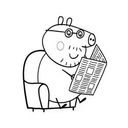 Malvorlage: Peppa Pig (Karikaturen) #43921 - Kostenlose Malvorlagen zum Ausdrucken