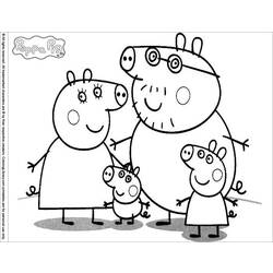 Malvorlage: Peppa Pig (Karikaturen) #43938 - Kostenlose Malvorlagen zum Ausdrucken