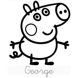 Malvorlage: Peppa Pig (Karikaturen) #43942 - Kostenlose Malvorlagen zum Ausdrucken