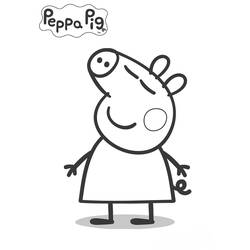 Malvorlage: Peppa Pig (Karikaturen) #43946 - Kostenlose Malvorlagen zum Ausdrucken