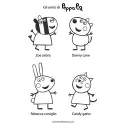 Malvorlage: Peppa Pig (Karikaturen) #43951 - Kostenlose Malvorlagen zum Ausdrucken