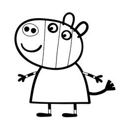 Malvorlage: Peppa Pig (Karikaturen) #43956 - Kostenlose Malvorlagen zum Ausdrucken