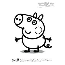 Malvorlage: Peppa Pig (Karikaturen) #43958 - Kostenlose Malvorlagen zum Ausdrucken