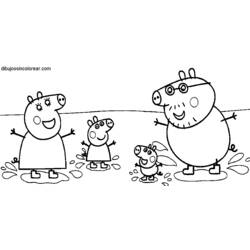 Malvorlage: Peppa Pig (Karikaturen) #43962 - Kostenlose Malvorlagen zum Ausdrucken