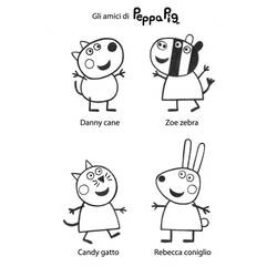 Malvorlage: Peppa Pig (Karikaturen) #43963 - Kostenlose Malvorlagen zum Ausdrucken
