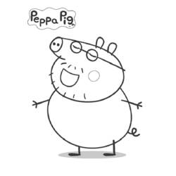 Malvorlage: Peppa Pig (Karikaturen) #43967 - Kostenlose Malvorlagen zum Ausdrucken