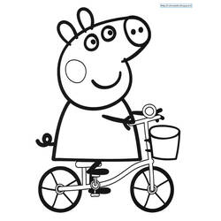 Malvorlage: Peppa Pig (Karikaturen) #43968 - Kostenlose Malvorlagen zum Ausdrucken
