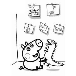 Malvorlage: Peppa Pig (Karikaturen) #43970 - Kostenlose Malvorlagen zum Ausdrucken