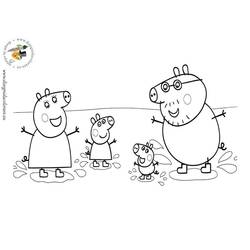 Malvorlage: Peppa Pig (Karikaturen) #43972 - Kostenlose Malvorlagen zum Ausdrucken