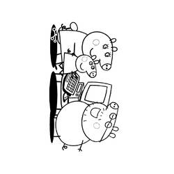 Malvorlage: Peppa Pig (Karikaturen) #43986 - Kostenlose Malvorlagen zum Ausdrucken