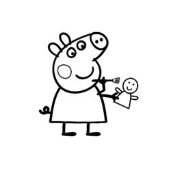 Malvorlage: Peppa Pig (Karikaturen) #43999 - Kostenlose Malvorlagen zum Ausdrucken