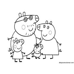Malvorlage: Peppa Pig (Karikaturen) #44013 - Kostenlose Malvorlagen zum Ausdrucken