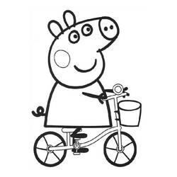 Malvorlage: Peppa Pig (Karikaturen) #44025 - Kostenlose Malvorlagen zum Ausdrucken