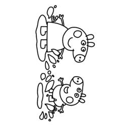 Malvorlage: Peppa Pig (Karikaturen) #44040 - Kostenlose Malvorlagen zum Ausdrucken