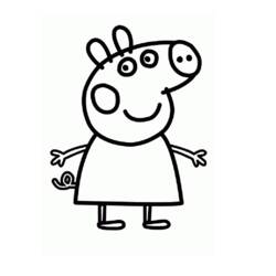 Malvorlage: Peppa Pig (Karikaturen) #44042 - Kostenlose Malvorlagen zum Ausdrucken