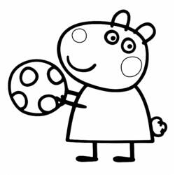 Malvorlage: Peppa Pig (Karikaturen) #44046 - Kostenlose Malvorlagen zum Ausdrucken