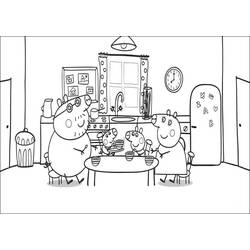 Malvorlage: Peppa Pig (Karikaturen) #44063 - Kostenlose Malvorlagen zum Ausdrucken