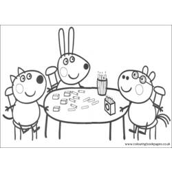Malvorlage: Peppa Pig (Karikaturen) #44068 - Kostenlose Malvorlagen zum Ausdrucken