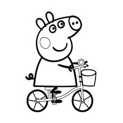 Malvorlage: Peppa Pig (Karikaturen) #44073 - Kostenlose Malvorlagen zum Ausdrucken