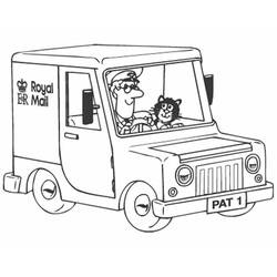 Malvorlage: Peter der Postbote (Karikaturen) #49509 - Kostenlose Malvorlagen zum Ausdrucken