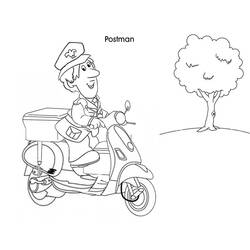 Malvorlage: Peter der Postbote (Karikaturen) #49552 - Kostenlose Malvorlagen zum Ausdrucken