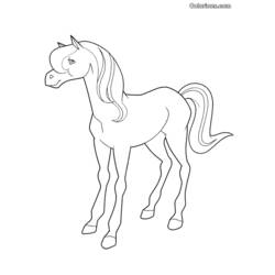 Malvorlage: Pferdeland (Karikaturen) #53798 - Kostenlose Malvorlagen zum Ausdrucken