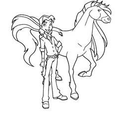 Malvorlage: Pferdeland (Karikaturen) #53861 - Kostenlose Malvorlagen zum Ausdrucken