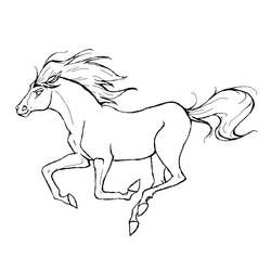 Malvorlage: Pferdeland (Karikaturen) #53935 - Kostenlose Malvorlagen zum Ausdrucken