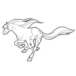 Malvorlage: Pferdeland (Karikaturen) #53936 - Kostenlose Malvorlagen zum Ausdrucken