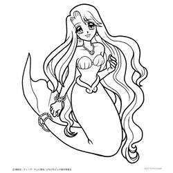 Malvorlage: Pichi Pichi Tonhöhe: Meerjungfrau-Melodie (Karikaturen) #53650 - Kostenlose Malvorlagen zum Ausdrucken