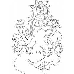 Malvorlage: Pichi Pichi Tonhöhe: Meerjungfrau-Melodie (Karikaturen) #53681 - Kostenlose Malvorlagen zum Ausdrucken