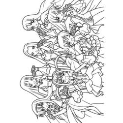 Malvorlage: Pichi Pichi Tonhöhe: Meerjungfrau-Melodie (Karikaturen) #53763 - Kostenlose Malvorlagen zum Ausdrucken