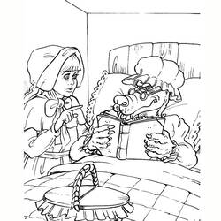 Malvorlage: Rotkäppchen (Karikaturen) #49181 - Kostenlose Malvorlagen zum Ausdrucken