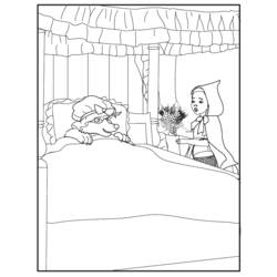 Malvorlage: Rotkäppchen (Karikaturen) #49318 - Kostenlose Malvorlagen zum Ausdrucken